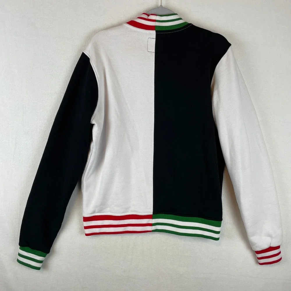 Ranboo The Beloved Varsity Jacket Black White Colorblock 2021 Merch Mens Medium